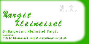 margit kleineisel business card